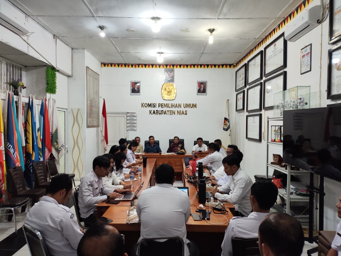 Pelatihan PPID di KPU Kabupaten Nias